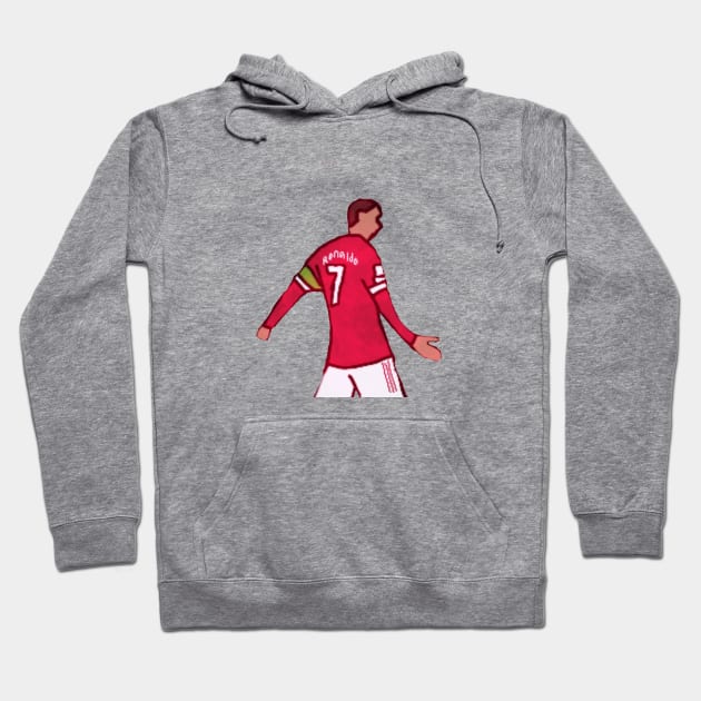 Cristiano Ronaldo Sui celebration Portugal Hoodie by Soccer T’s